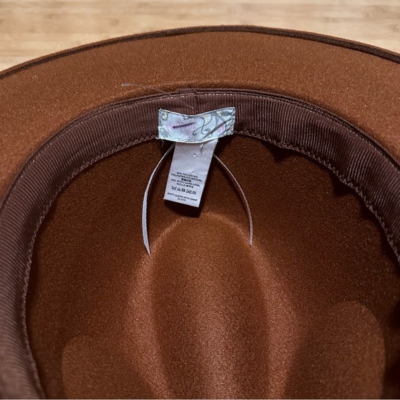 Free People Clean Slate Hat in Chestnut NEW - Picture 11 of 12